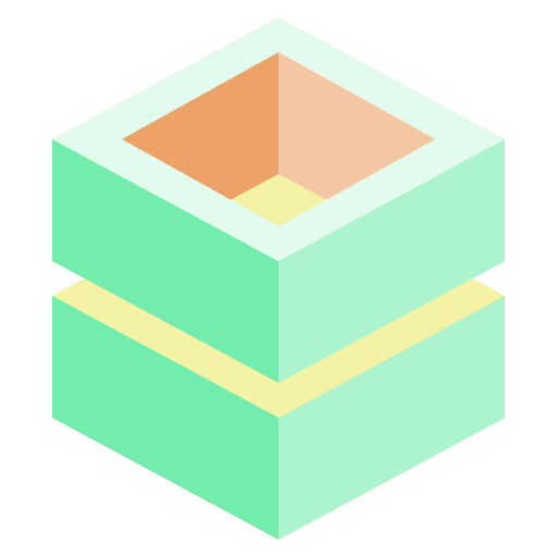 cubo 3d icono gratis