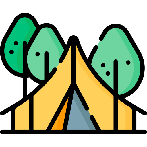 Camping Special Lineal color icon