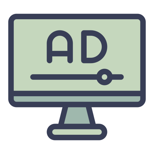 Advertising Generic Outline Color icon