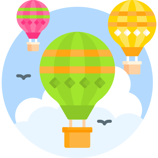 Воздушный шар бесплатно иконка Воздушный шар бесплатно иконка