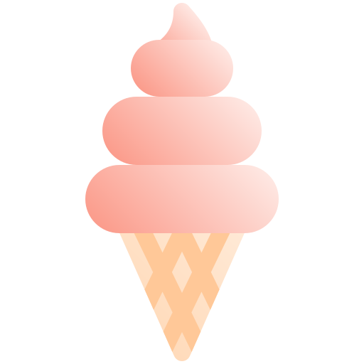 cucurucho de helado icono gratis