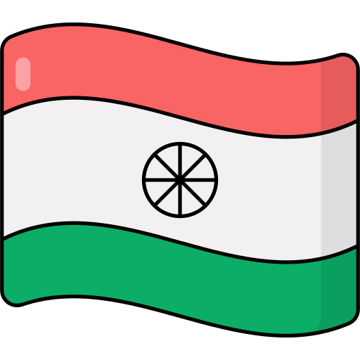 bandera india icono gratis