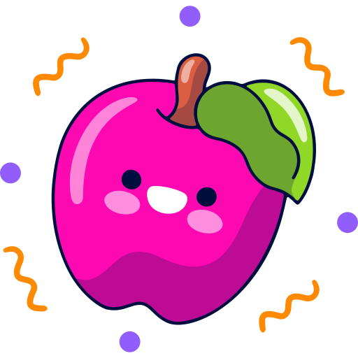 manzana gratis sticker