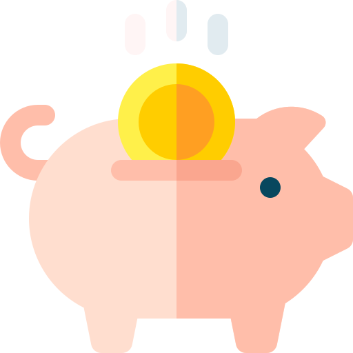 Savings Basic Rounded Flat icon