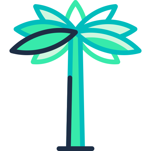 palmera icono gratis