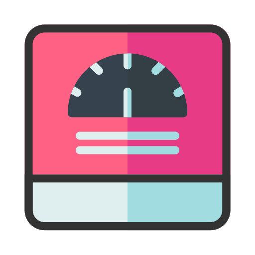 Weight Generic Outline Color icon