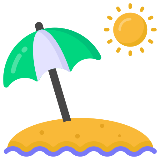 de praia grátis ícone de praia grátis ícone