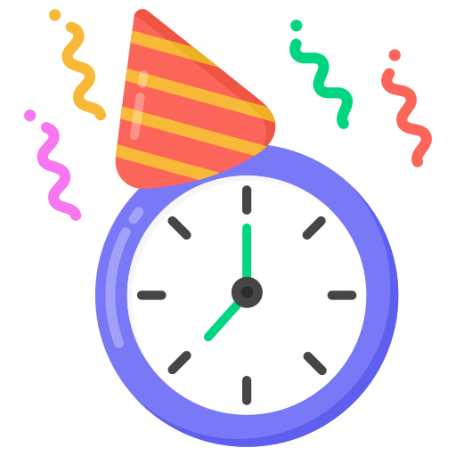 Happy hour free icon
