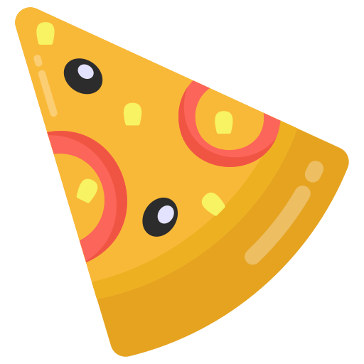 porción de pizza icono gratis