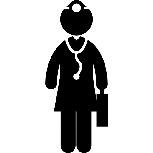 doctor en medicina icono gratis