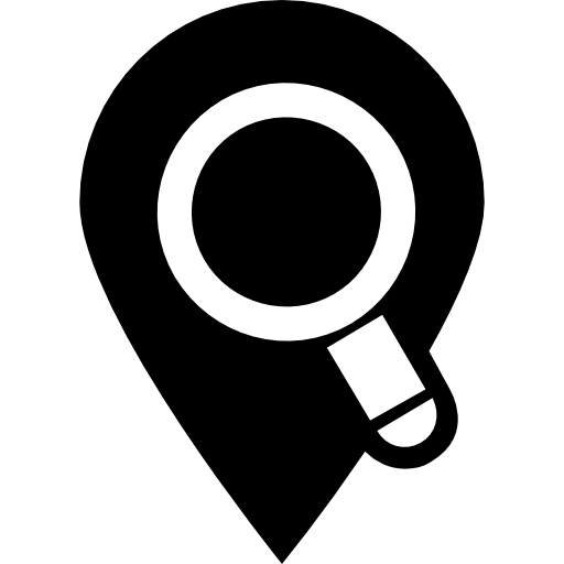 symbole de recherche d'emplacement Icône gratuit