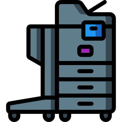 Printer Basic Mixture Lineal color icon