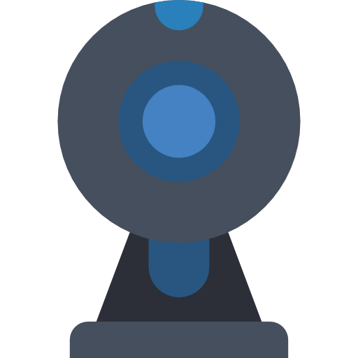 cámara web icono gratis