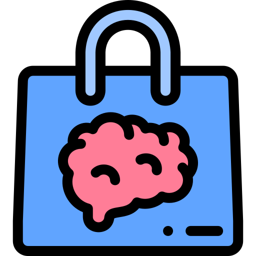 bolsa de compras grátis ícone