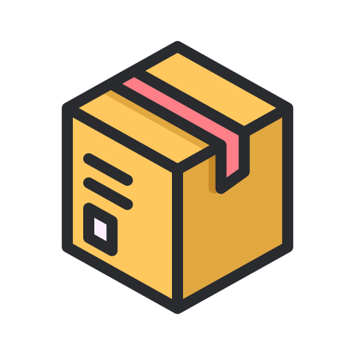 Package Generic Outline Color icon