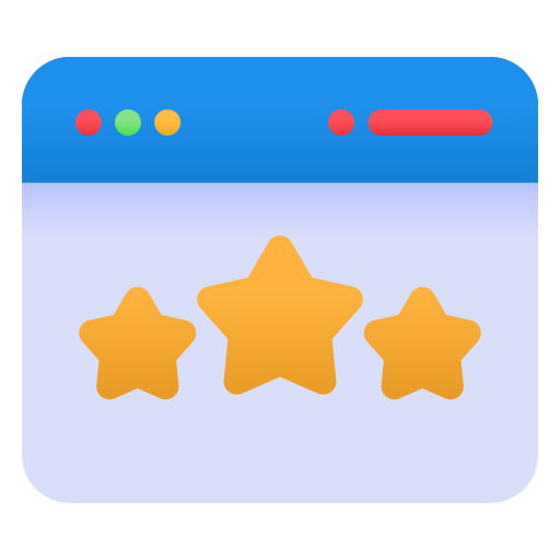 calificación web icono gratis