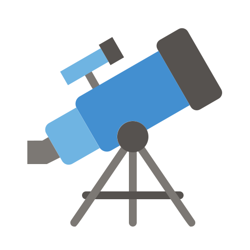 Telescope free icon Telescope free icon