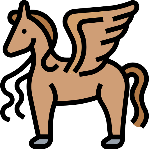 pegaso icono gratis