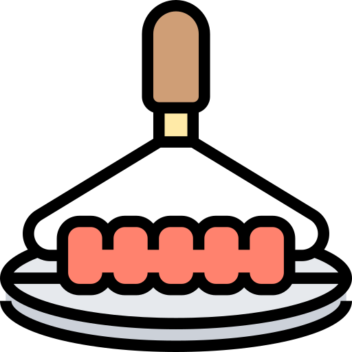 cepillo para parrilla icono gratis