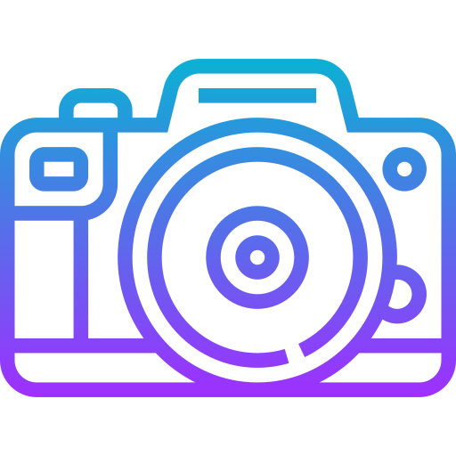 Compact camera Meticulous Gradient icon