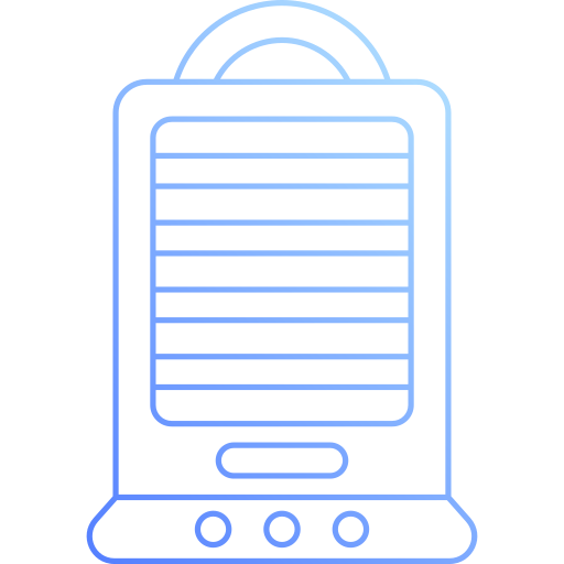 calentador eléctrico icono gratis