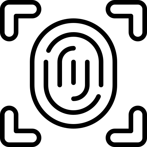 biométrique Icône gratuit