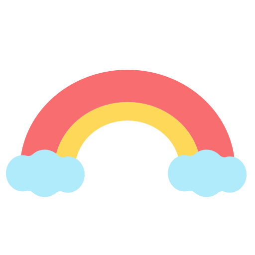 Радуга бесплатно иконка