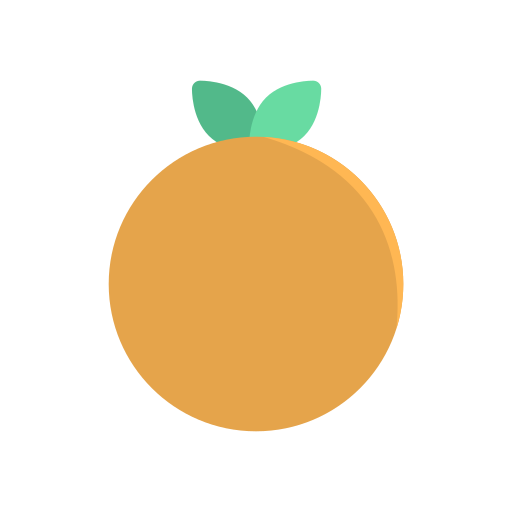 naranja icono gratis