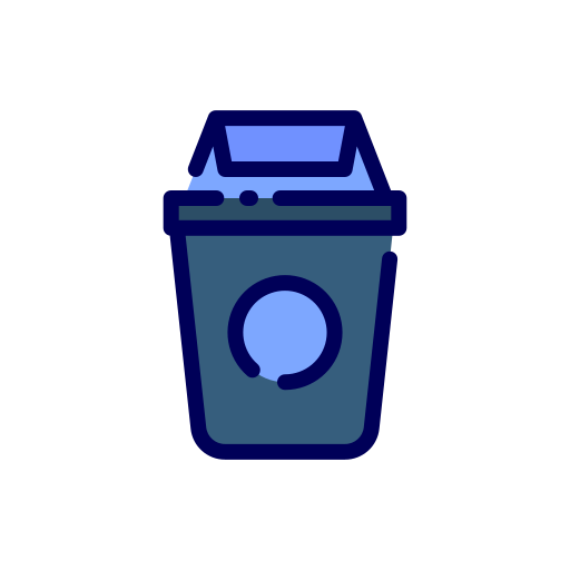 papelera de reciclaje icono gratis