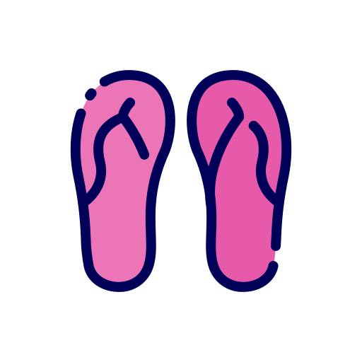 Slippers Good Ware Lineal Color icon