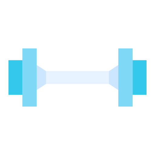 Dumbbell Good Ware Flat icon