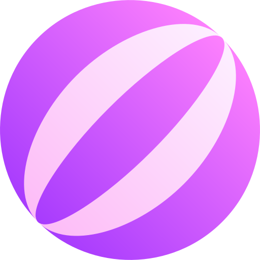 Beach Ball Basic Gradient Gradient Icon