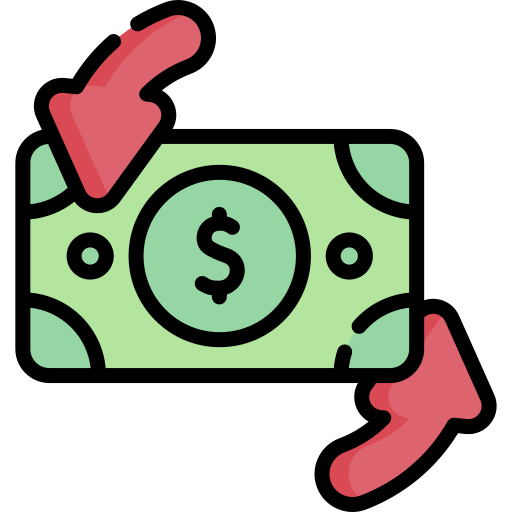 Cash flow Special Lineal color icon