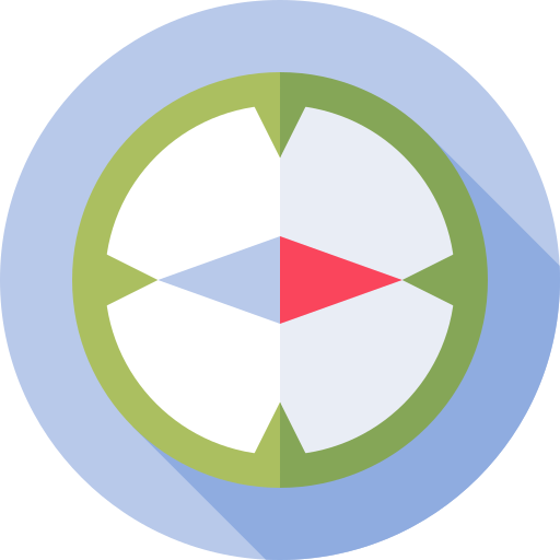 brújula icono gratis