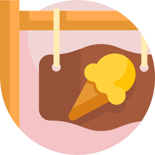 sorveteria grátis ícone sorveteria grátis ícone