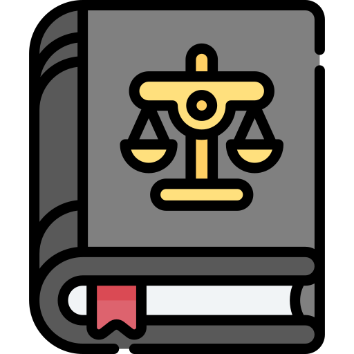 Law book Special Lineal color icon