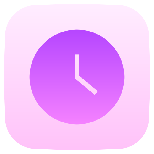 Clock Generic Flat Gradient icon