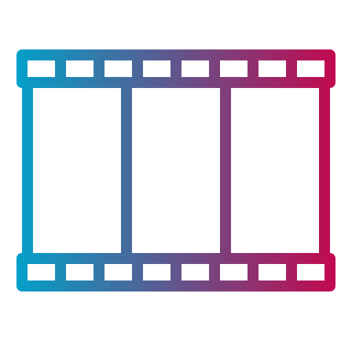 Roll film Generic Gradient icon