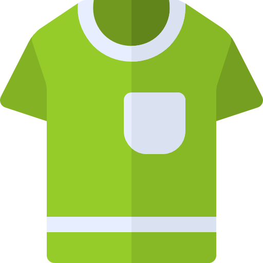 Shirt Basic Rounded Flat icon