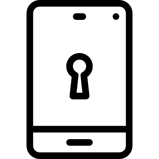 bloquear teléfono icono gratis