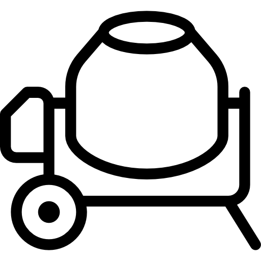 hormigón icono gratis