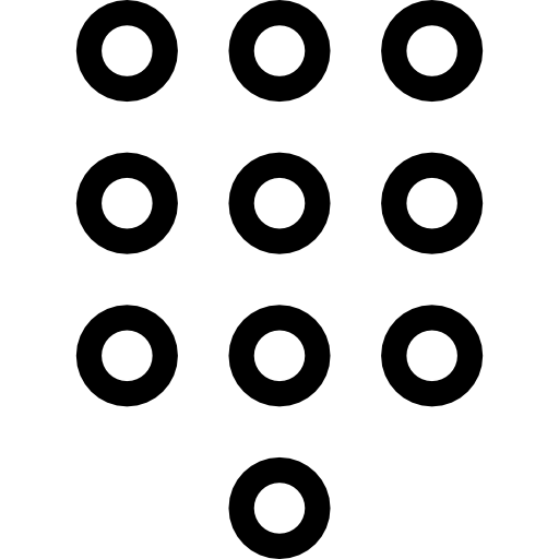 Dial pad Those icons Lineal icon