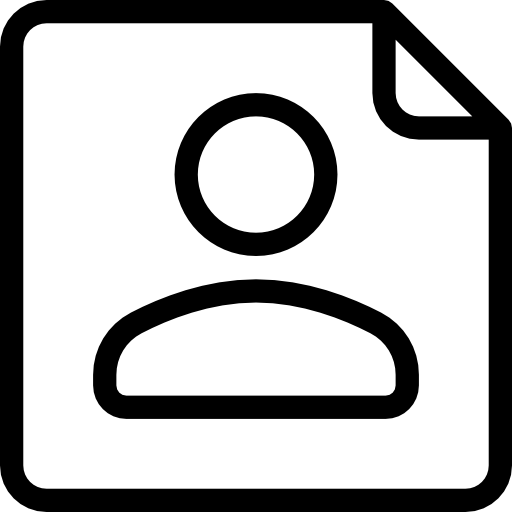 contacto icono gratis