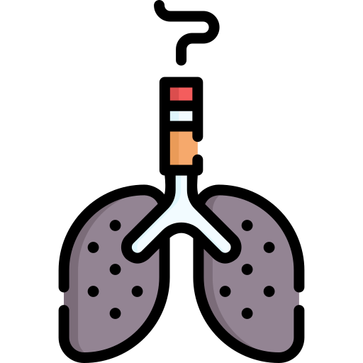 pulmones icono gratis