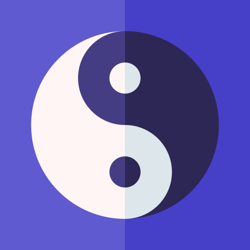 yin yang icono gratis