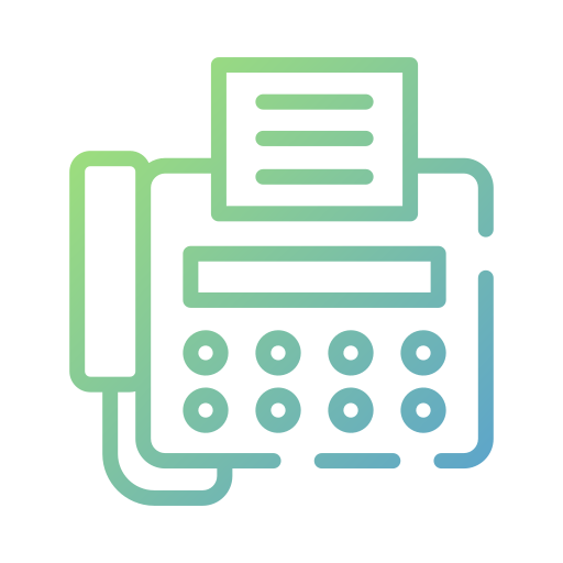 máquina de fax icono gratis