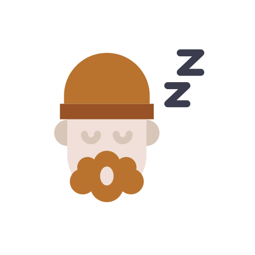 dormido icono gratis