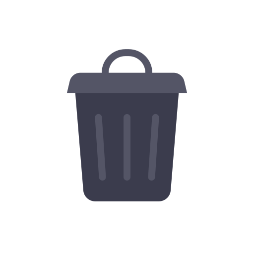 contenedor de basura icono gratis