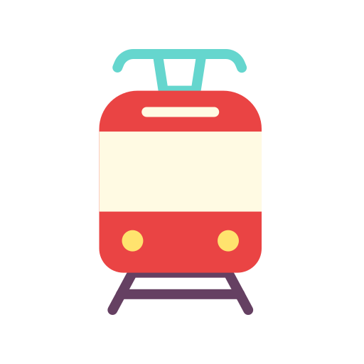 straßenbahn kostenlos Icon