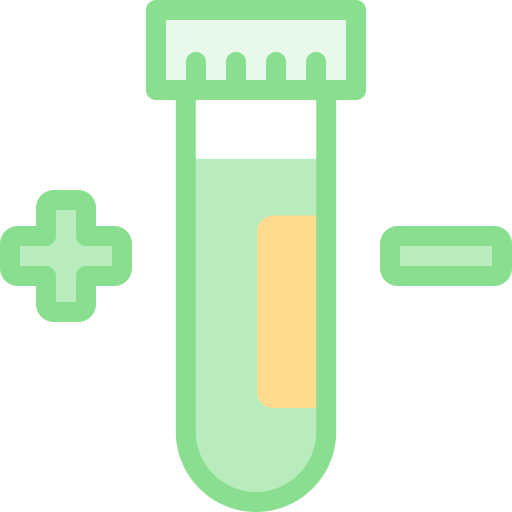 Blood sample Detailed color Lineal color icon